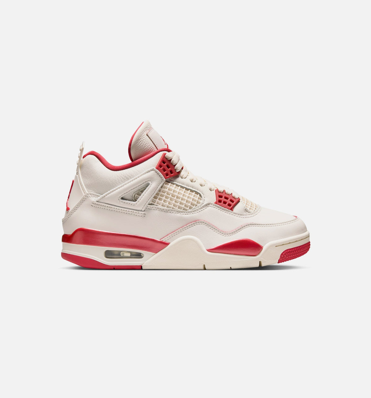 Air Jordan 4 Retro Valentine's Day Women's Shoes - Ivory/Red