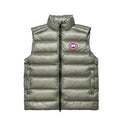 Canada Goose Olive Green Quilted Puffer Vest