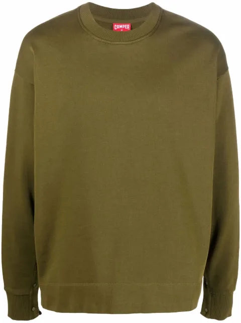 Camper crew-neck organic cotton sweatshirt