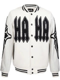 Haculla Praising logo-appliqué jacket