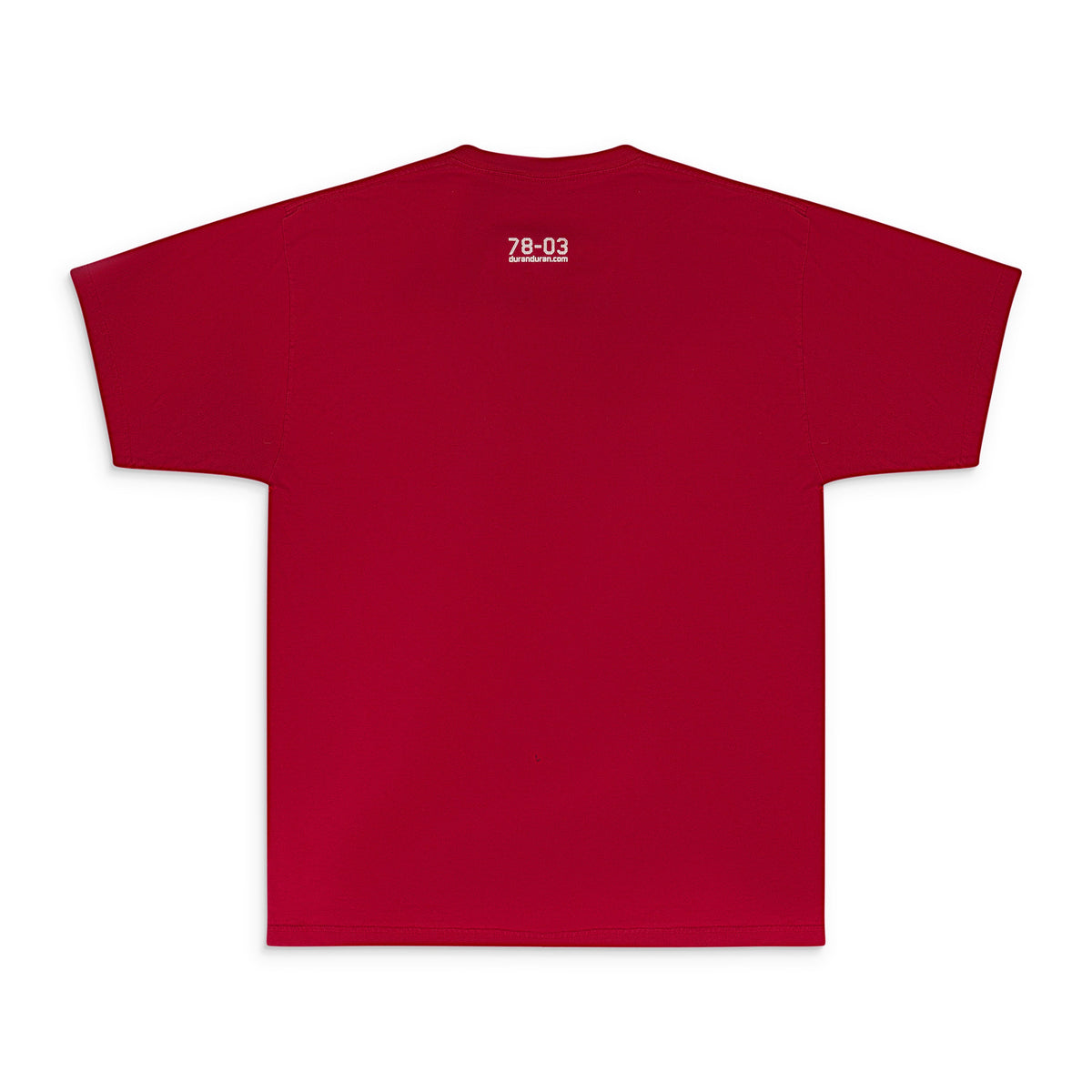 RED DURAN DURAN ROCKBAND T-SHIRT