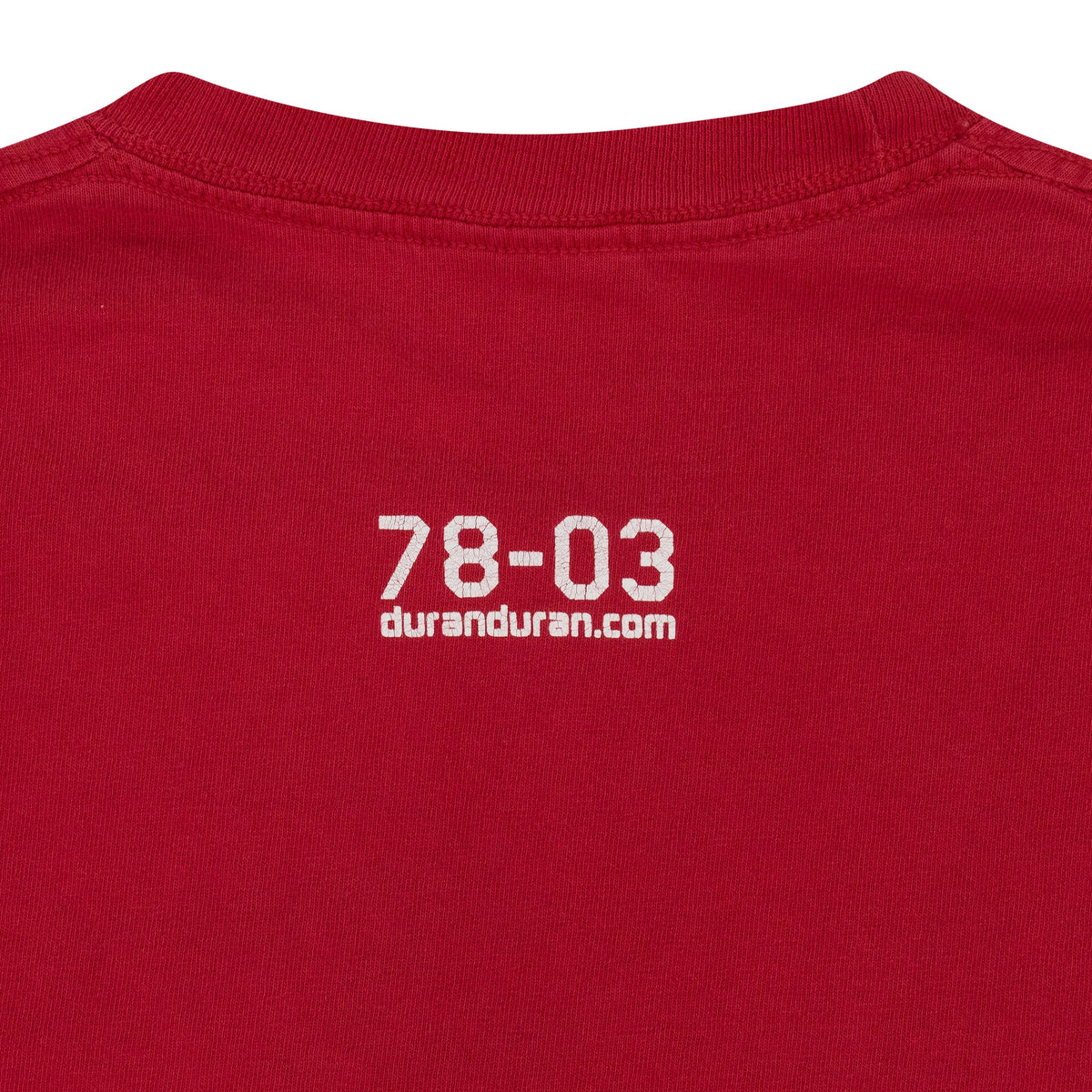 RED DURAN DURAN ROCKBAND T-SHIRT