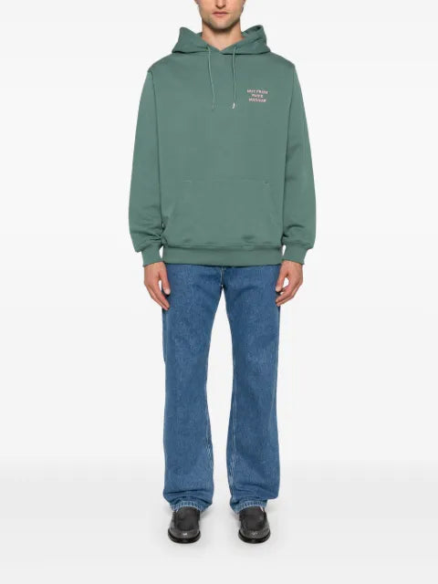 Drôle De Monsieur slogan-print hoodie