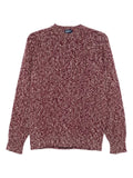 Drumohr marl-knit raglan-sleeve sweater