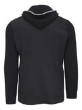 Eleventy hooded knit-sleeve jacket