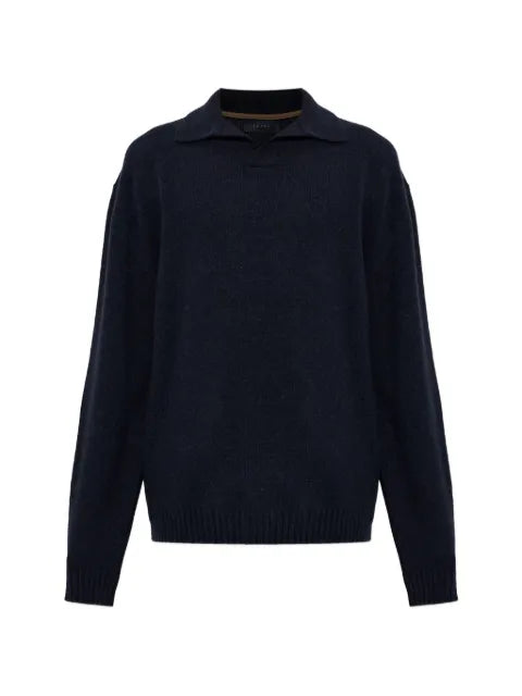 Sease split-neck sweater
