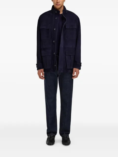 Ferragamo suede blouson