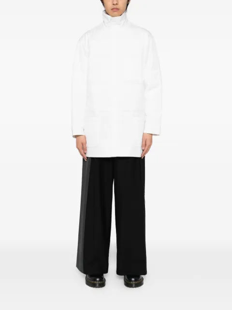 Yohji Yamamoto broad loop button padded jacket