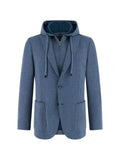 Boggi Milano Madison sweatshirt jacket in a stretch cotton blend