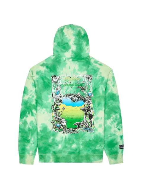 Malbon Golf tie-dye hoodie