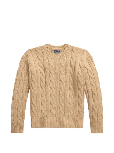 Polo Ralph Lauren Relaxed Fit cable wool-blend jumper