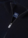 Fedeli half-zip ribbed-knit sweater
