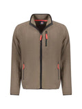 NORWAY 1963 fleece mock-neck zip sweatshirt