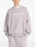 New Balance trackside fleece crewneck sweater
