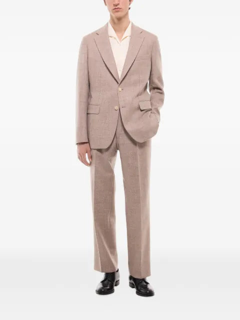 FURSAC herringbone virgin-wool blazer