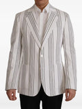 Dolce & Gabbana pinstripe single-breasted blazer