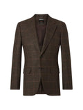Zegna dark olive green and black Oasi Cashmere jacket