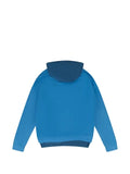 RHUDE logo-print layered-design hoodie