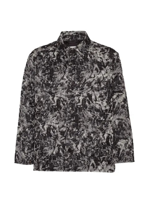 Henrik Vibskov Wheel textured-pattern jacket