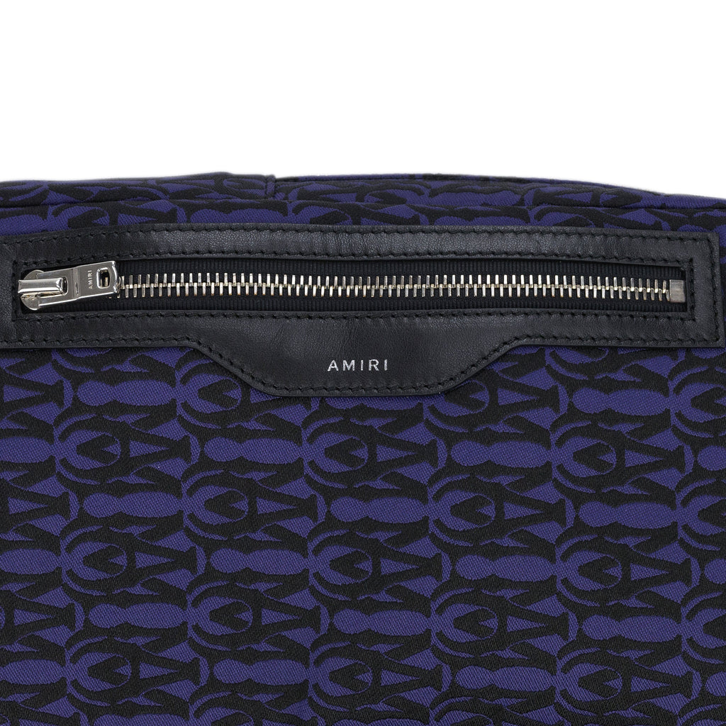 Purple MA Logo All-Over Sling Bag