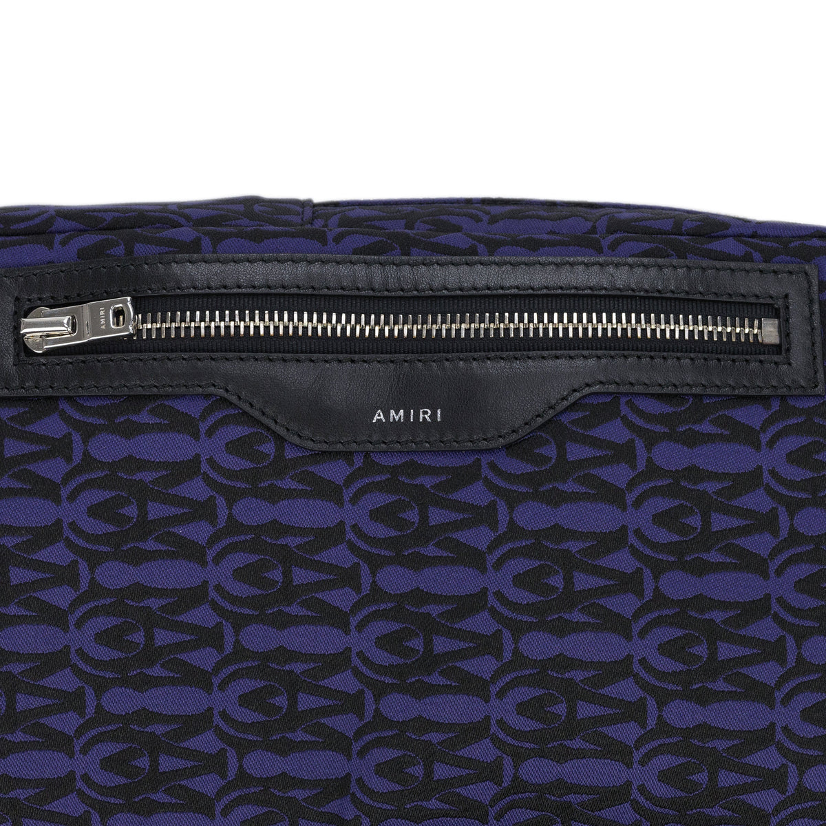 Purple MA Logo All-Over Sling Bag