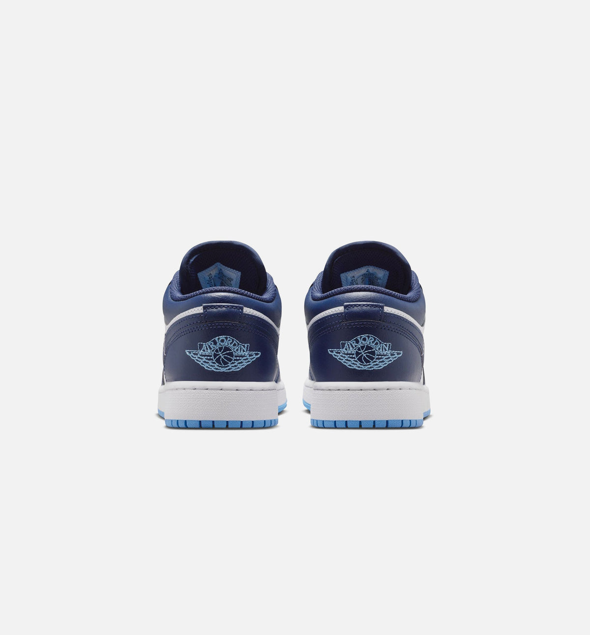Air Jordan 1 Low Grade School Lifestyle Shoes - Midnight Navy