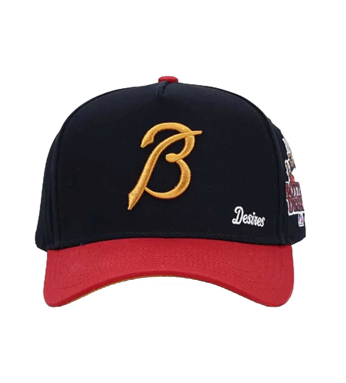 Bottega Desires Hat Navy/Red