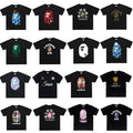 BAPE Ape Head Print Loose Unisex Streetwear T-Shirt