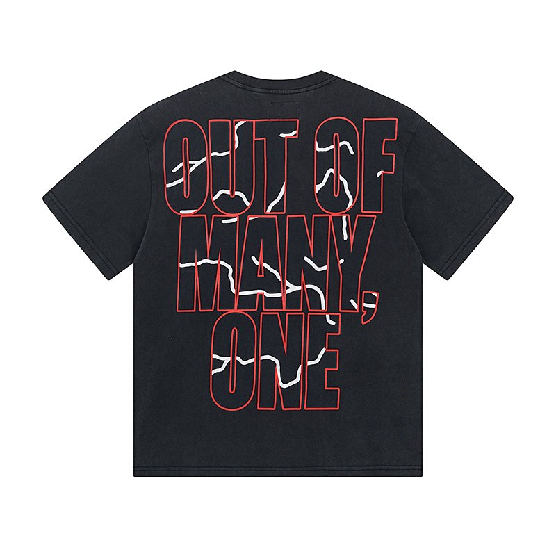 Godspeed Washed Black Rock Graphic T-Shirt