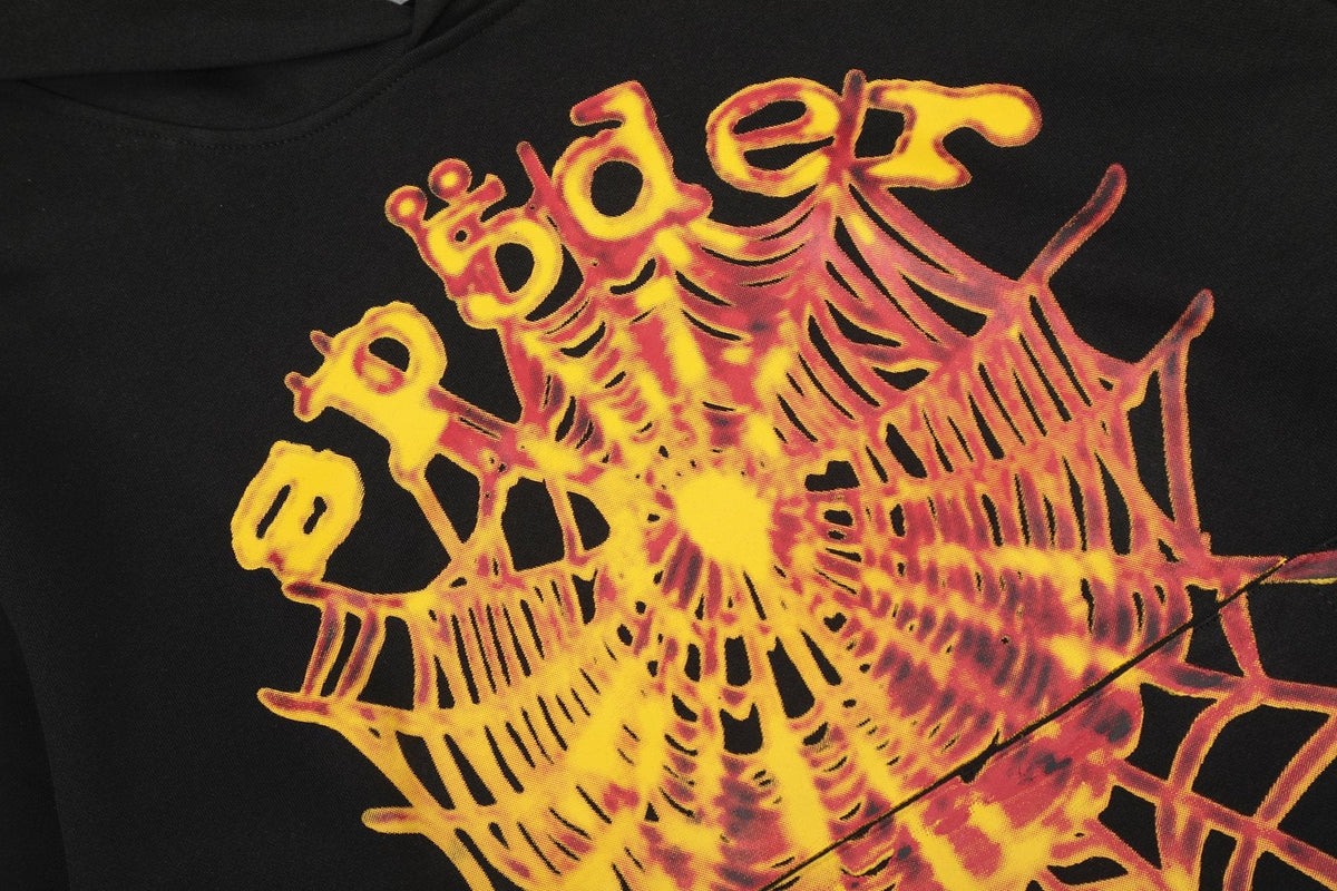 Sp5der Web Graphic Hoodie & Sweatpants Set