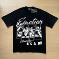 MIXED EMOTION Front-and-Back Graphic T-Shirt