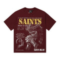 SAINT Religious Graphic Short-Sleeve T-Shirt