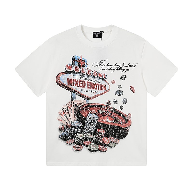 MIXED EMOTION Casino Graphic Short-Sleeve T-Shirt