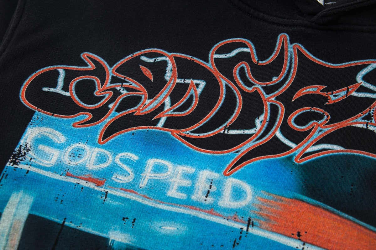 Godspeed Out of Many One Car Graphic Hoodie