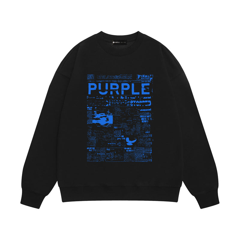 Street style Purple Brand sweatshirts