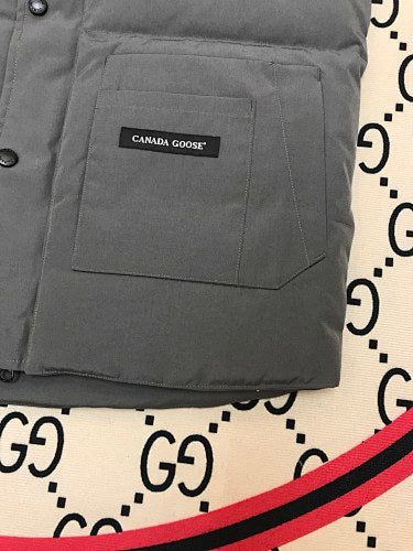 Canada Goose Grey Quilted Down Vest