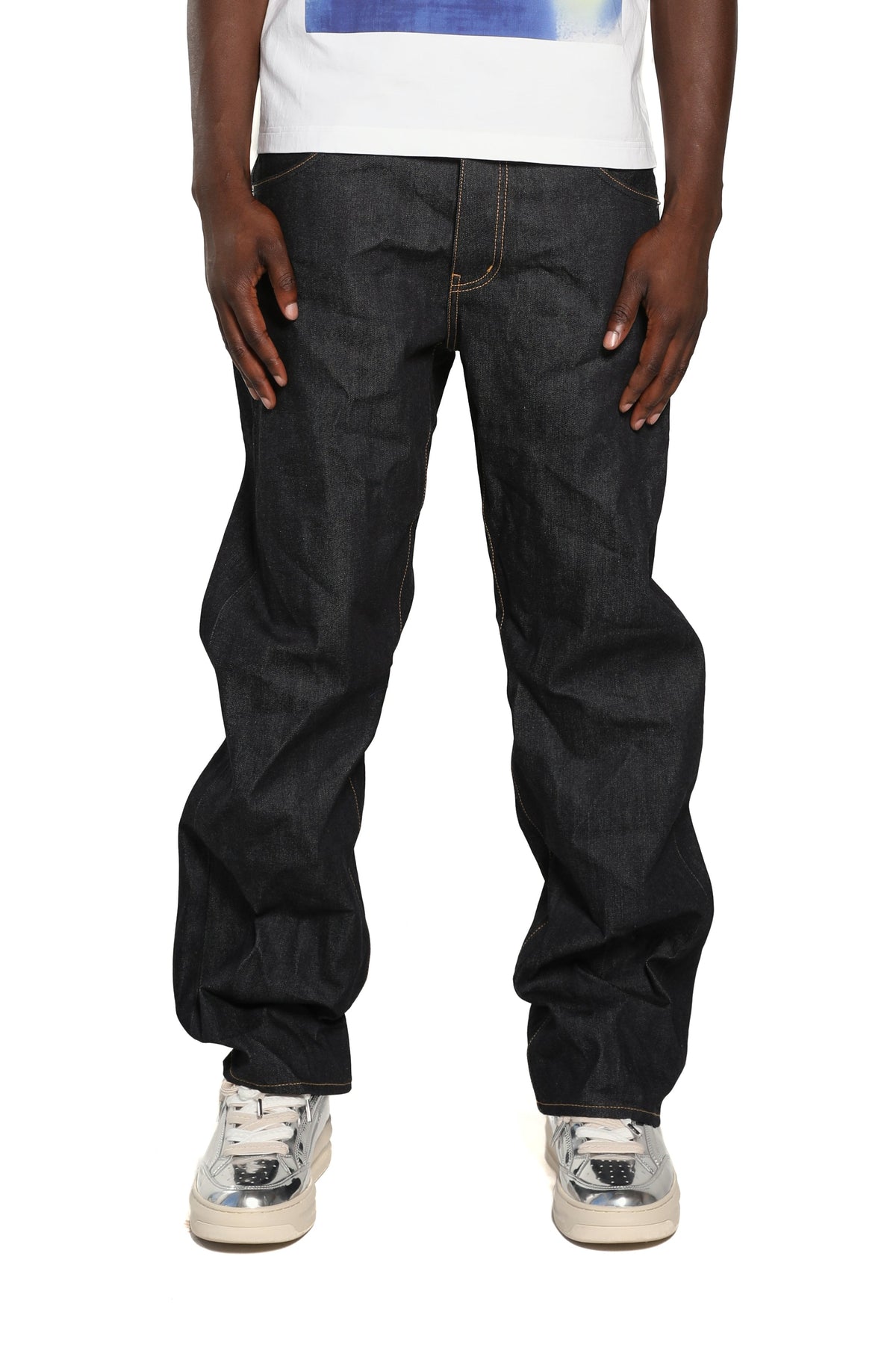 Purple Brand Karpathos Raw Denim Pants