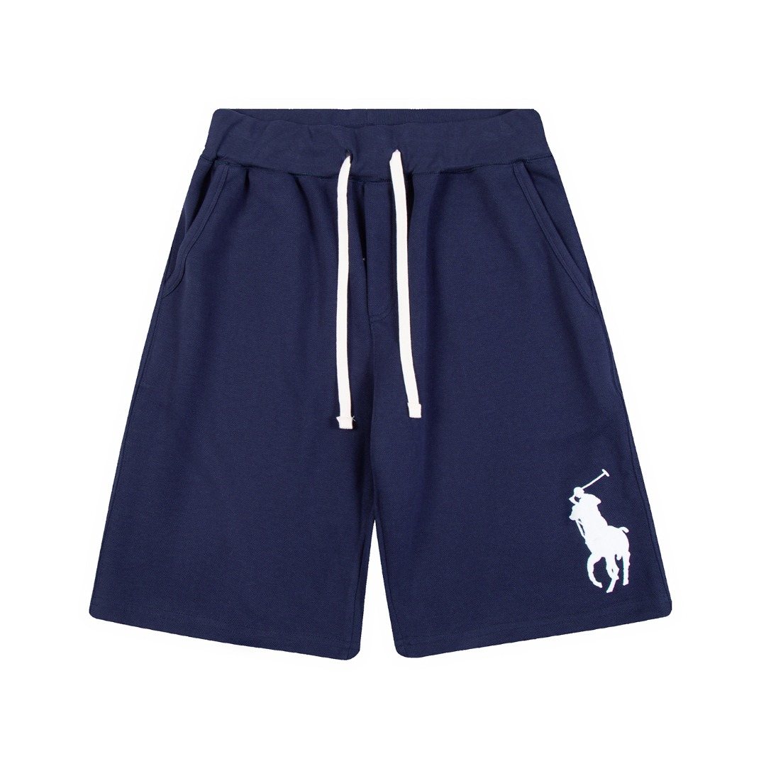 Ralph Lauren Big Pony Embroidered Drawstring Shorts